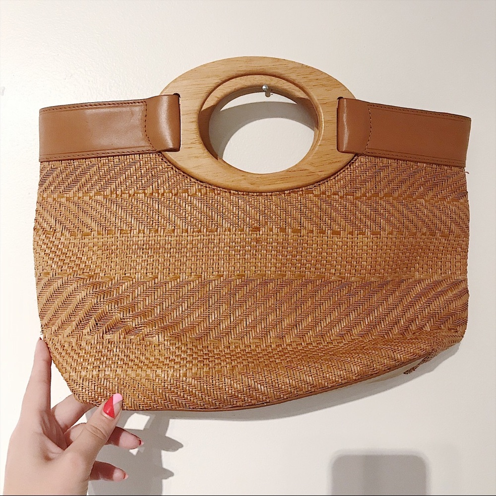 Fossil Straw Bag